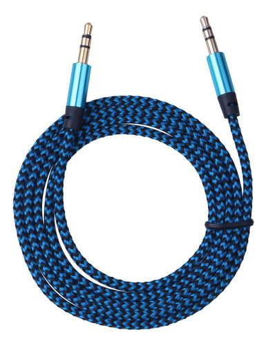 Imagen 3 de 10 de Cable Auxiliar Audio Reforzado 1 Metro Auto Calidad Gtia Ax