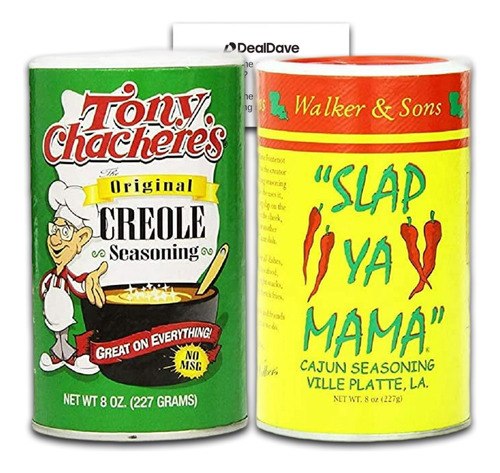 Cajun Seasoning Bundle  Tony Chachere's Original Creole Sea