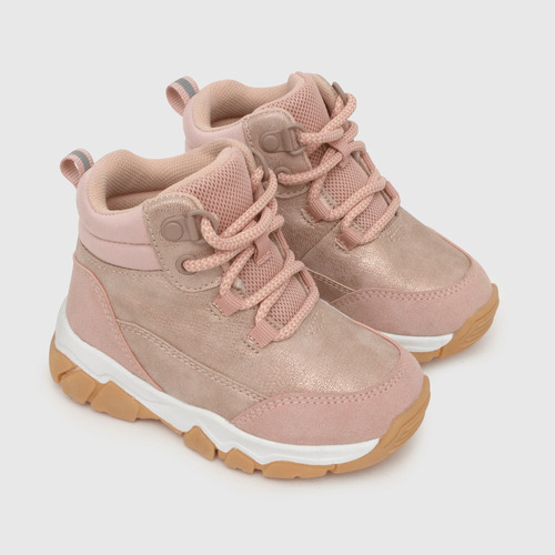 Botin Para Niña De Niña Outdoor Rosado (23 A 27)