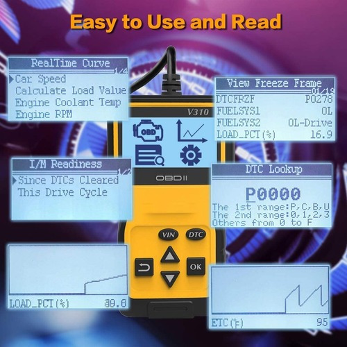 Diagnóstico Do Leitor De Código De Carro V310 Obd2 Obdii Aut