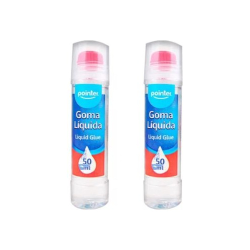 Pega Transparente 50 Ml Pointer (4 Unidades)