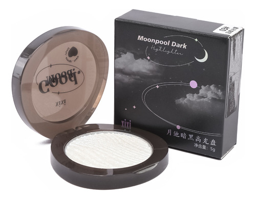 Iluminador En Crema Xixi Moonpool Dark Glitter