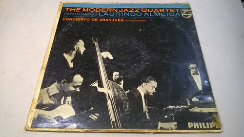 Modern Jazz Quartett Con Laurindo Almeida - Lp Nacional G+