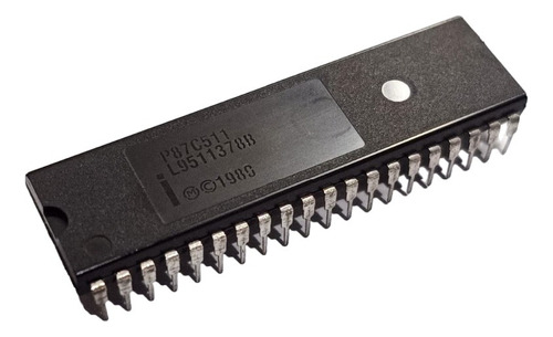 Integrado P87c511 P87c Dip40 Chmos Single-chip 8bit Microc.