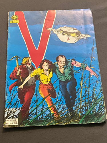 Comic V The Visitor Dc  8 Editorial Zinco Vintage