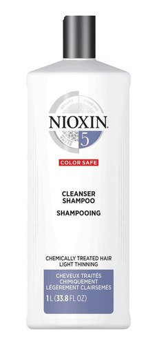 Nioxin System 5 Cleanser - Shampoo 1000ml