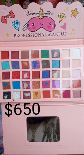 Paquete 12 Paletas De Maquillaje Grandes (aleatoriamente).