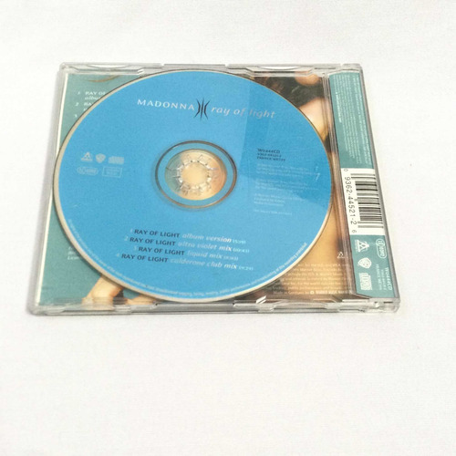 Madonna / Ray Of Light Cd Maxi 1998 E.u.cd1 4 Tracks Impecab (Usado)