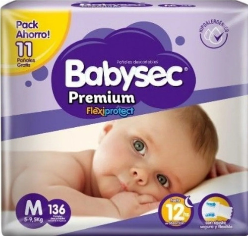 Babysec Premium M Pack 136