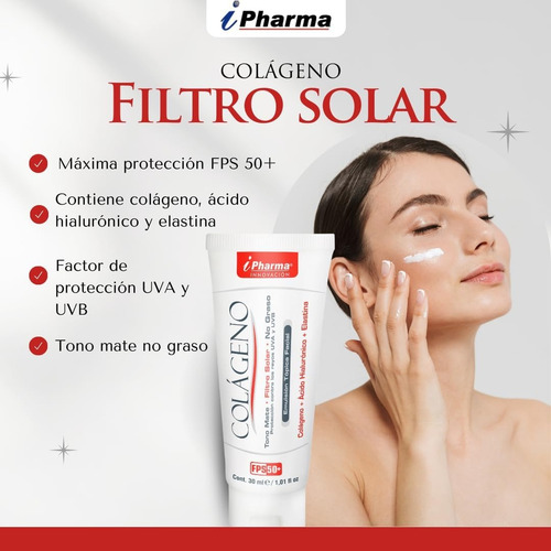 Colageno Fps 50+ Tubo Con 30 Ml I Pharma