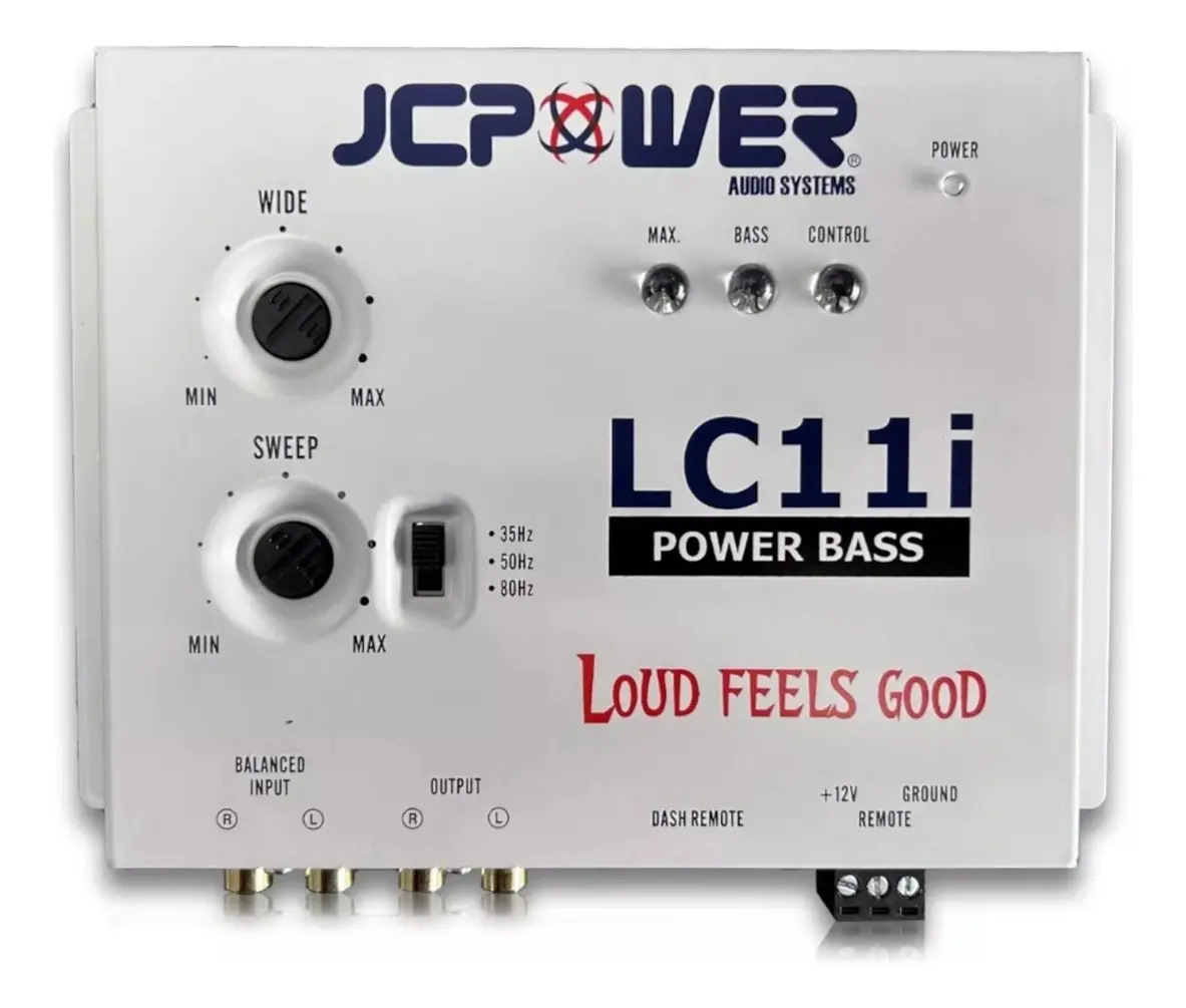 Restaurador de Bajos JC Power LC11i con Control Remoto Paramétrico