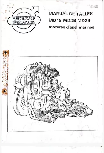 Manual Motor Md1b, Md2b, Md3b Volvo Penta