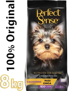 Croquetas 100% Natural Perfect Sense Cachorro Raza Chica 8kg