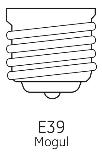 Ge Lighting 24068 Mercurio Foco De Luz Led, Estafa Descarga