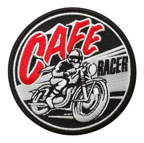 Parche Aplique Bordado Aplique Café Racer