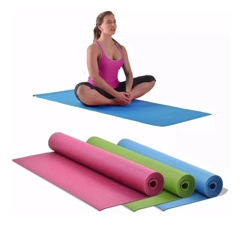 Tapete Yoga Ejercicio Gym Gimnasia Pilates Colchón 68  X 24