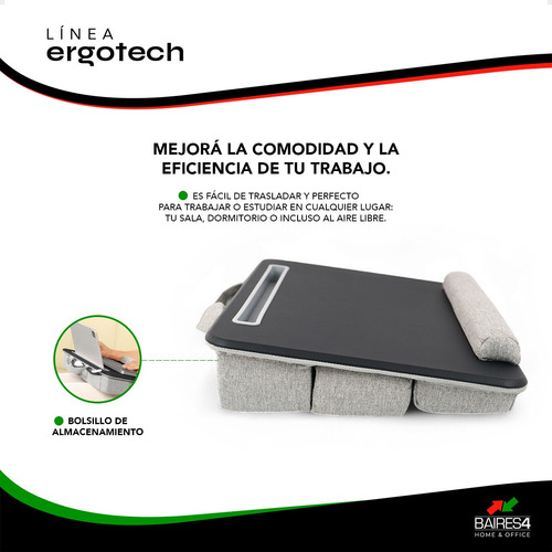 Mesa Notebook Base Soporte Laptop Tablet Premium Baires4