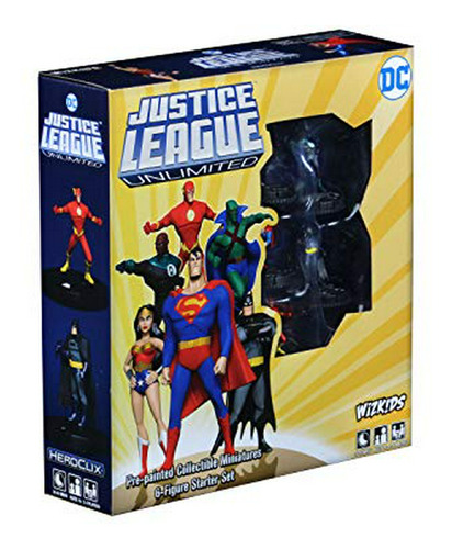 Wizkids Dc Heroclix Justice League Unlimited Starter Set