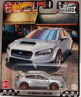 Hot Wheels Premium 1/64 - Boulevard '16 Subaru Wrx Sti