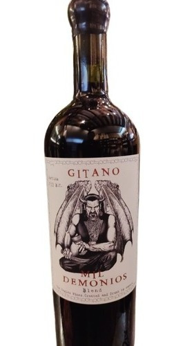 Vino Tinto Mil Demonios Gitano Blend 750 Ml 