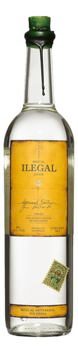 Pack De 2 Mezcal Ilegal Joven 700 Ml