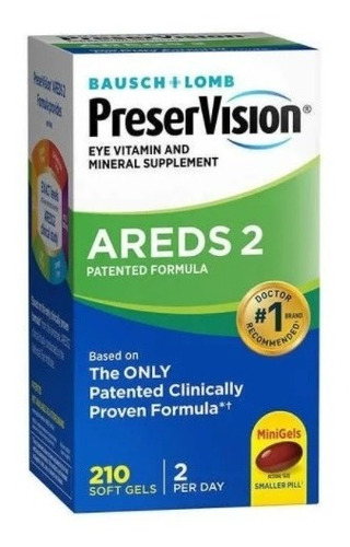 Preservision Areds2 Eye Vitamin & Mineral Supplement 210unid