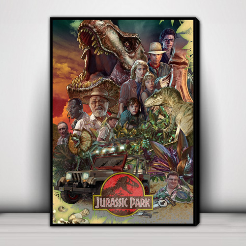 Cuadro Decorativo Jurassic Park H40