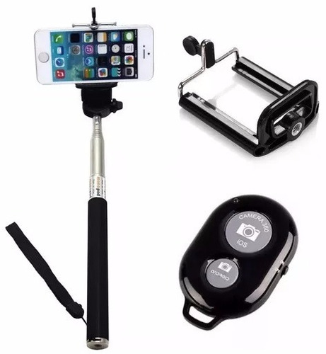 Bastão Para Foto Selfie Para Celular Suporte Tripé Monopod