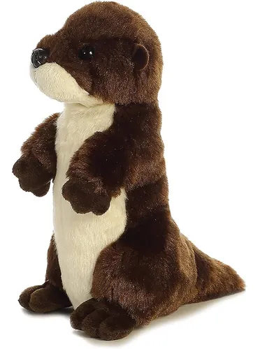 Peluche Aurora, 20,3 Cm, Diseño De Nutria De Río