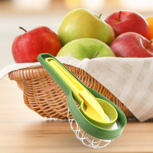 Juego De Cuchillos Para Tallar Frutas 3 En 1, Utilidad Diy,