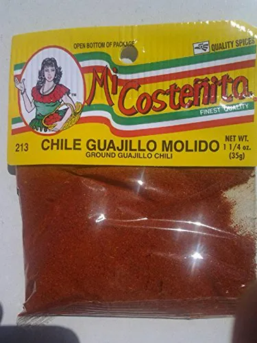 Chile Guajillo Molido 1.25 Oz - Paquete De 1 Unidad