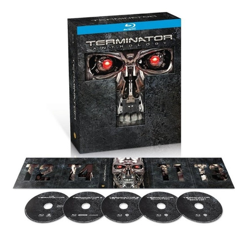 Blu Ray Terminator Anthology Box Set Original  