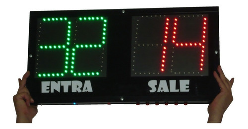 Tablero Led Mod: Lcj22-df Cambio De Jugadores Doble Faz