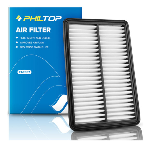 Philtop Filtro De Aire De Motor, Eaf037 (ca11259) Reemplazo 