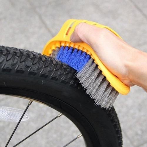 Imagem 6 de 10 de Kit Com 8 Peças Para Limpeza Quadro Roda Relação Bike A8