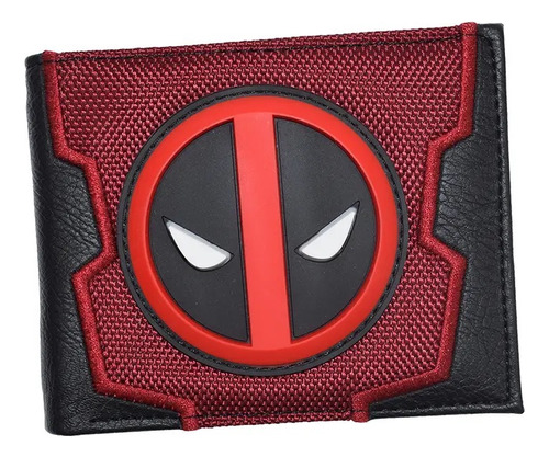 Billetera Marvel Deadpool Logo Con Relieve