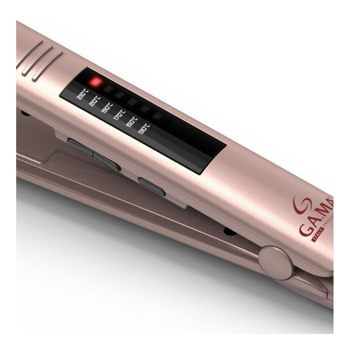 Planchita de pelo GA.MA Italy Elegance Led Keration GI0210 rosa 100V/240V