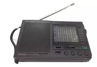 Radio Onda Corta Sony Icf-7601 -12 Bandas Japones Usado