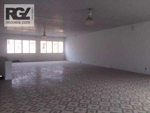 Imagem 6 de 21 de Galpão Para Alugar, 1000 M² Por R$ 15.000,00/mês - Valongo - Santos/sp - Ga0047