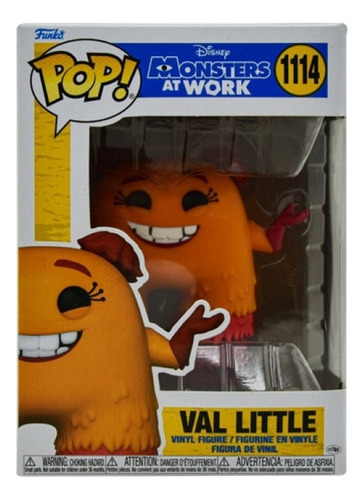Disney Monsters At Work Val Little #1114 Funko Pop