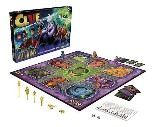 Juego De Mesa Hasbro Disney Villains Edition 8+ Kids