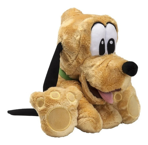 Brinquedo Pelucia Disney Pluto Bigfeet 30 Cm Fun F00223