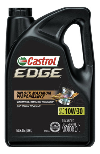 Aceite Sintético Castrol Edge 10w30 Garrafa 4.73 Litros 5qt