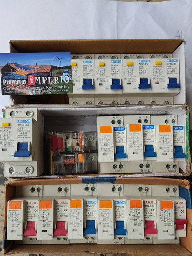 Imagen 4 de 10 de Interruptor Diferencial Disyuntor Breaker Ac 60hz Automático