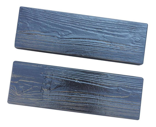Molde De Madera De 2 Piezas, Formas De Piedra De Grano De