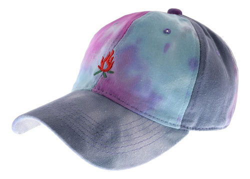 Anna-kaci Unisex Tie Dyed Ajustable Gorras De Béisbol Patrón