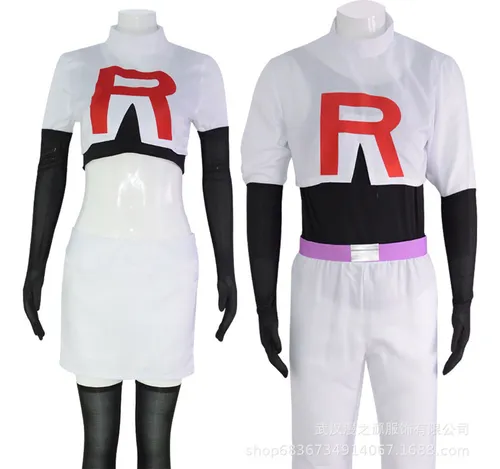 Disfraz De Cosplay Team Rocket Jessie Musashi James Kojirou