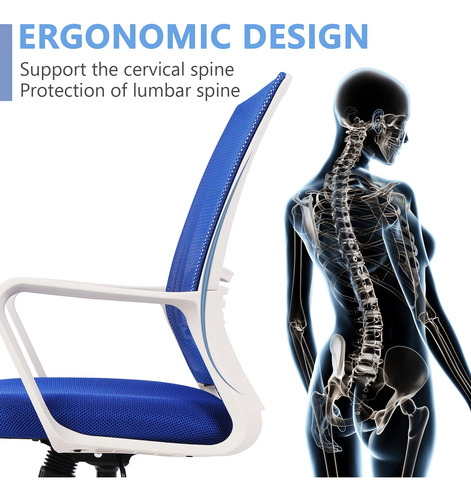 Silla De Oficina Silla De Oficina Ergonómica Soporte Lumbar
