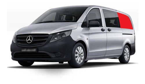 Vidrio Ventana Mercedes Benz Vito 2015 + Posterior Izquierda