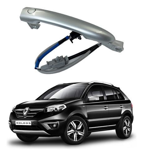 Manija Exterior Renault Koleos Con Sensor Sin Tapa Cilindro